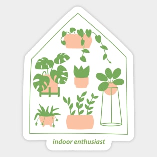 Indoor Enthusiast Sticker